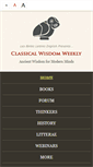Mobile Screenshot of classicalwisdom.com